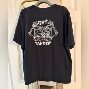 Black Graphic Men's T-Shirt